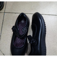 Girls Black School Shoes