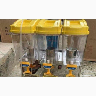 Three Tanks Juice Dispensers