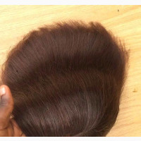 Low Grade Human Hair Blunt Cut Wig for Sale - 100% Human Hair, Easy to Style