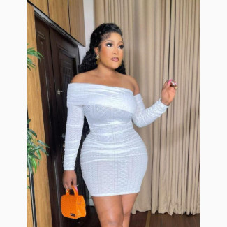 Sexy One Shoulder Bodycon Mini Dress
