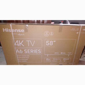 Hisense 58 Smart TV - 4K Display - Brand New