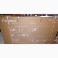 Hisense 58 Smart TV - 4K Display - Brand New