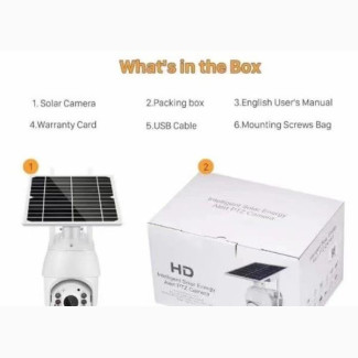 Ubox PTZ 4G Solar Camera