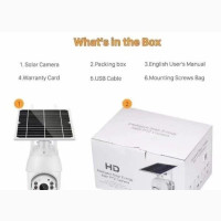 Ubox PTZ 4G Solar Camera