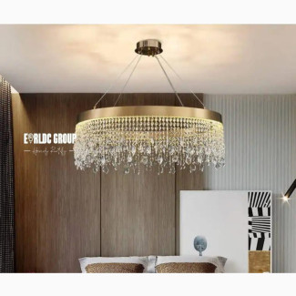Nordic Dining Crystal Chandelier - Brand New