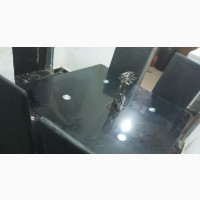 4 Seater Glass Dinning Table
