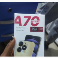 Itel A70 128 GB Black - Brand New