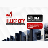 150SQM Estate Land for Four Bedroom Terrace Duplex