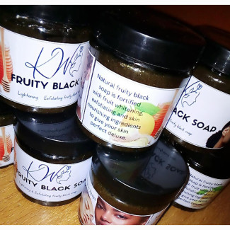Organic Natural Black Soap