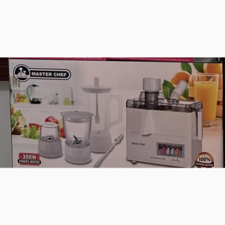 Master Chef 4 in 1 Juicer, Blender, Grinder and Mill