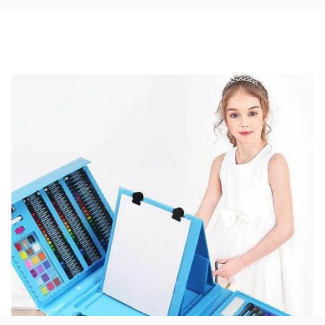 208 Pieces Children Painting Set Watercolor Pen Crayon
