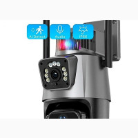 360 Dual Lens PTZ Camera