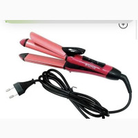 Nova Hair Straightener Curler 2 in 1 Electric Hand Tool