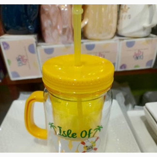Smoothie Cup With Straw