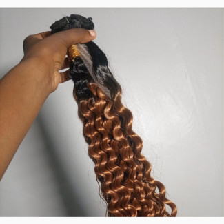 Long Loose Deep Wave Hair Bundles With Closure