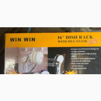 Dish Rack With Mug Stand