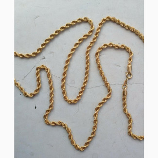 18 Karat Gold Neckchain Twisted