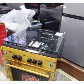 Maxi 4burner 3/1 Gas Cooker With Oven