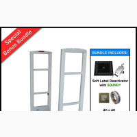 EAS Anti Theft System with Deactivator and Soft Tag - Brand New