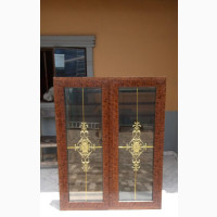 Wood Finish Casement Window - Brand New
