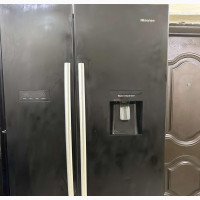 Grey Hisense Refrigerator