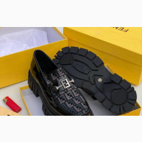 Fendi Branded Chunky Loafers for Men - Classic Style