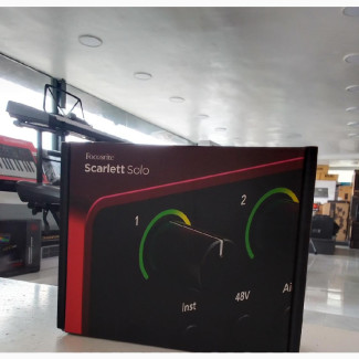 Focusrite Scarlett Solo Audio Interface 4gen