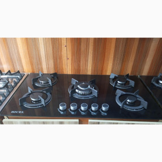 Hicel Built-in 5 Burner Glass Gas Cooker