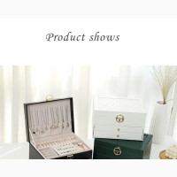 Luxury Doubled Drawer Jewelry Box