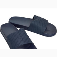 Chion Mens Antony Slides - Blue, Size 43