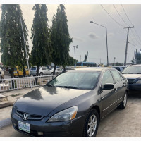 Clean 2005 Honda Accord Gray for Sale