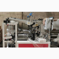 Double Deck Nylon Bag Making Cutting and Sealing Machine