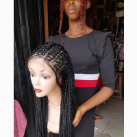 Frontal Ghanaweaving/Braided Wig