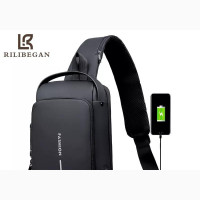 Anti-Theft Luxury Men#039;s Cross Bag