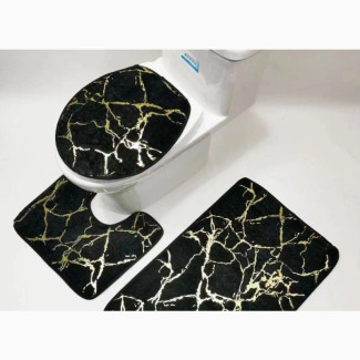 3 in 1 Footmat for Bathroom Toilet