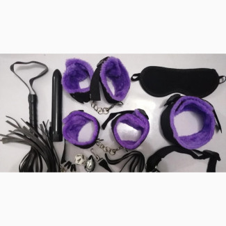 BDSM Kits Bondage Set with Bullet Vibrator - 13 Pieces