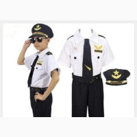 Kids Pilot Costume for Children