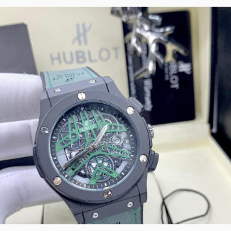 Hublot Leather Wrist Watch