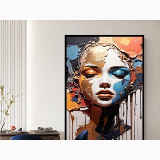 Insendia Face Digi Painting Wall Arts