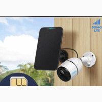 Outdoor Solar-Powered Security Camera System