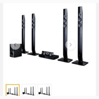 LG 5.1 Ch Home Theater System Lhd71c-1000w RMS