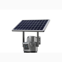 Solar PTZ Double Lens Wireless Camera
