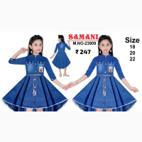 Jeans Gown for Females