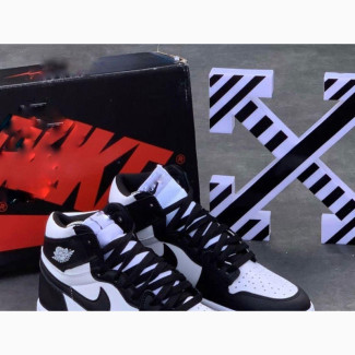 Nike Air Jordan Black and White Sneakers