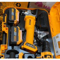 Ingco Cordless Combo Sets Angle and Screw Machine