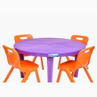 Multicoloured Students Chair and Table