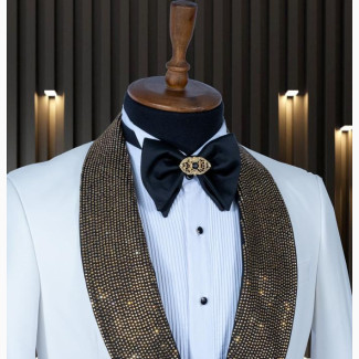 Luxury Turkey Wedding Suits for Men White