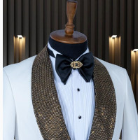 Luxury Turkey Wedding Suits for Men White