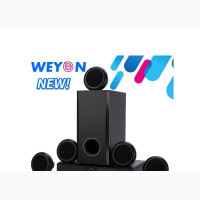 WEYON 5.1ch Bluetooth Home Theater (358) - Black