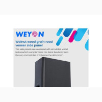 WEYON 5.1ch Bluetooth Home Theater (358) - Black